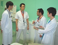 Dr Hiraoka (second from left) and colleagues in Urayasu City, Japan Photo courtesy of Dr Hiraoka