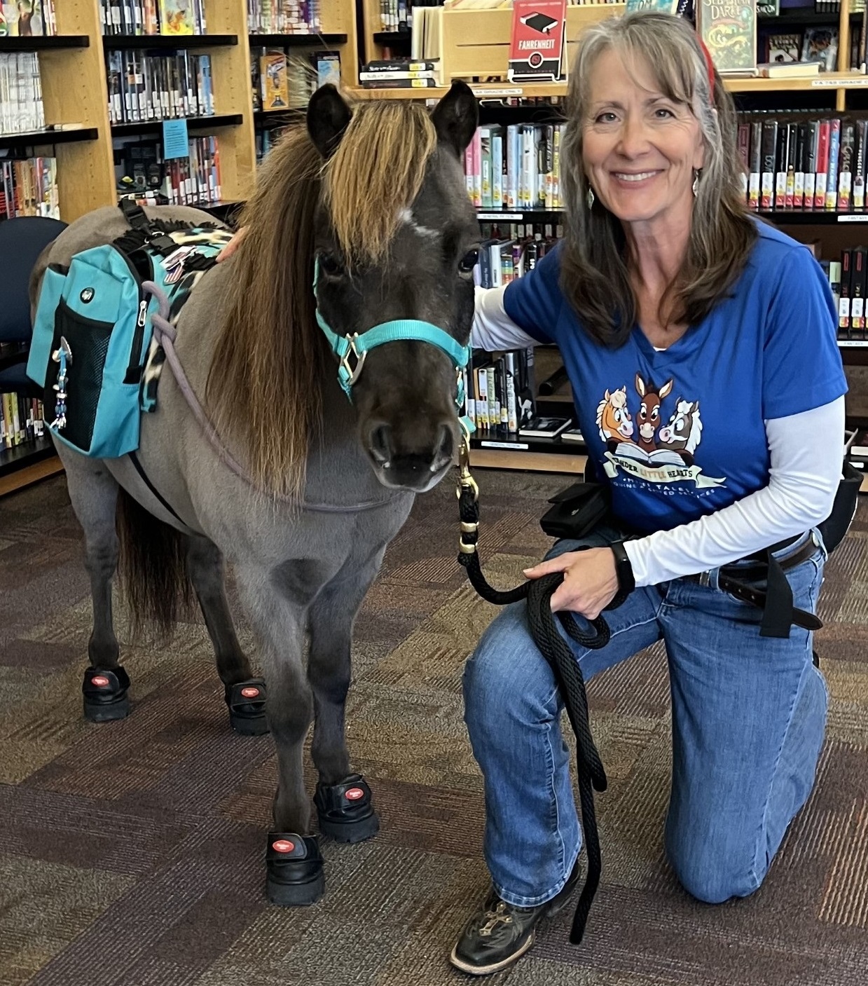 Cindy and Baron photo courtesy of Cindy Forrer